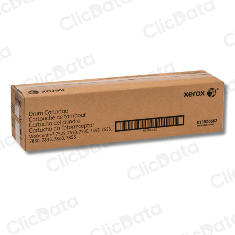 Drum Xerox 013R00662 Color+Bk 125,000 Pág. WC 7830,7845 Original