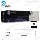 Drum Hp 19A Negro Cf219A 12,000 Pág. Hp M102a, M132nw Original