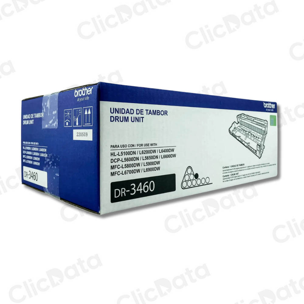 Drum Brother DR3460 Negro 50,000 Pág. L6200DW, L6900DW Original