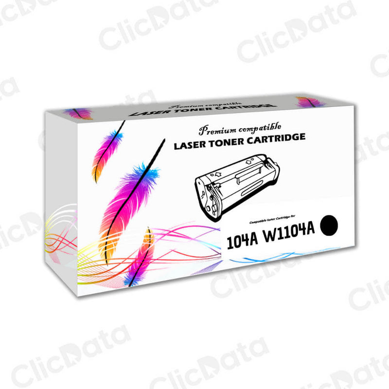 Drum HP 104A Negro W1104A 20,000 Pág. 1000a, 1200a Compatible