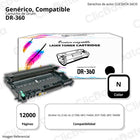 Drum Brother DR 360 Negro 12.000 Pág. 2140, 2170W, 7840DW Compatible