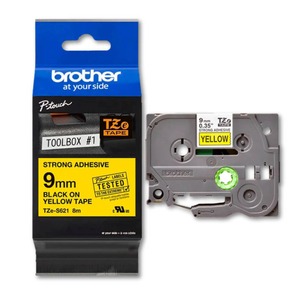 Cinta Brother Tze-S621 9 mm x 8,00 M. PTH110, P900W Original