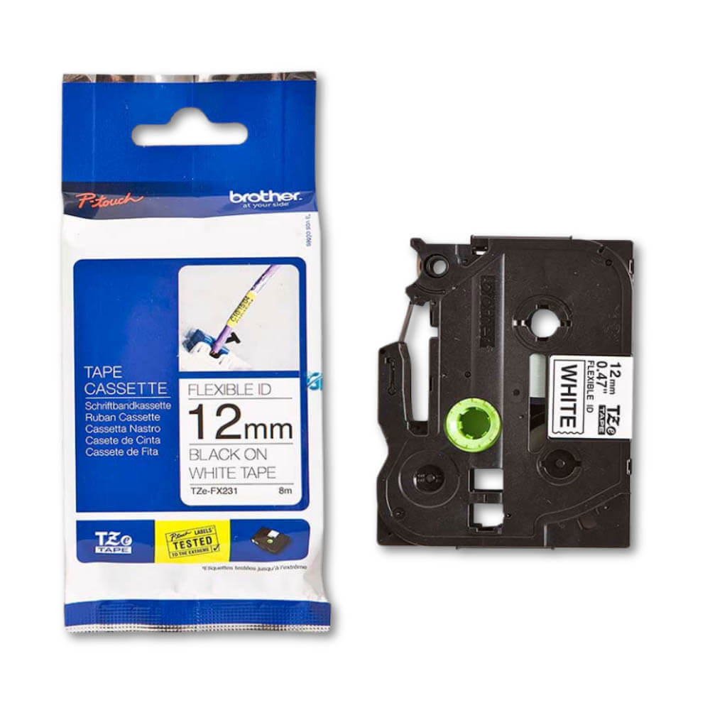 Cinta Brother Tze-fx231 12mm x 8m. PTH110,PTE300 Original