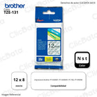 Cinta Brother Tze-131 12mm x 8 M. PTE300VP,PTP900W Original