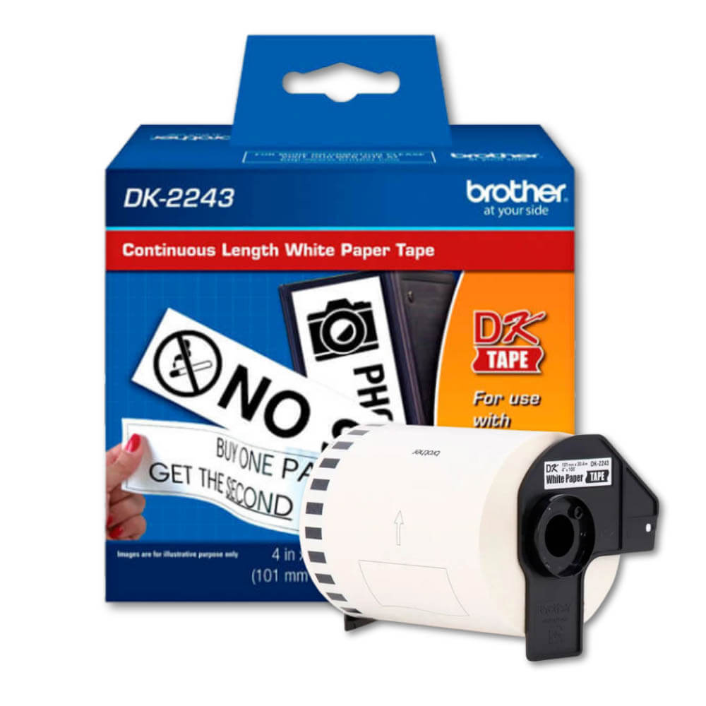 Cinta Brother Dk 2243 101mm x 30,4m. Brother QL1060N Original