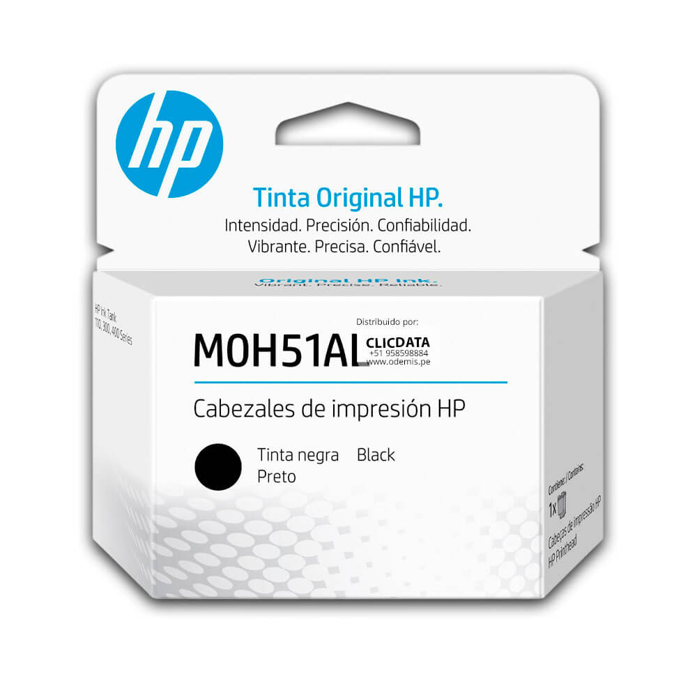 Cabezal HP M0H51AL Negro Smart Tank 100,300, 400 Original
