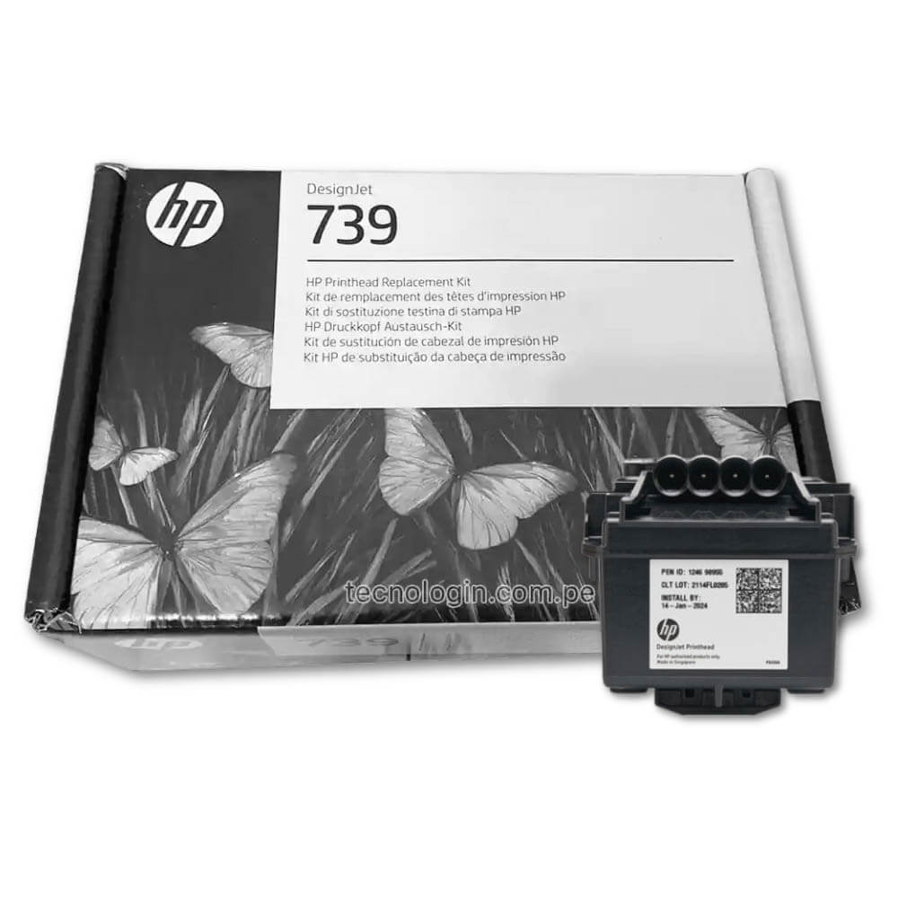 Cabezal HP 739 498N0A Negro y colores T850, T950 Original