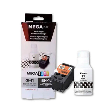 Cabezal Canon combo BH 10 + GI 11BK Negro G21060, G3160 Original