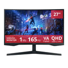 Monitor Samsung curvo 27" LS27cg552ELXPE 165hz 1ms full hd VA HDMI,DP