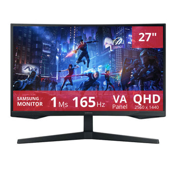 Monitor Samsung curvo 27" LS27cg552ELXPE 165hz 1ms full hd VA HDMI,DP