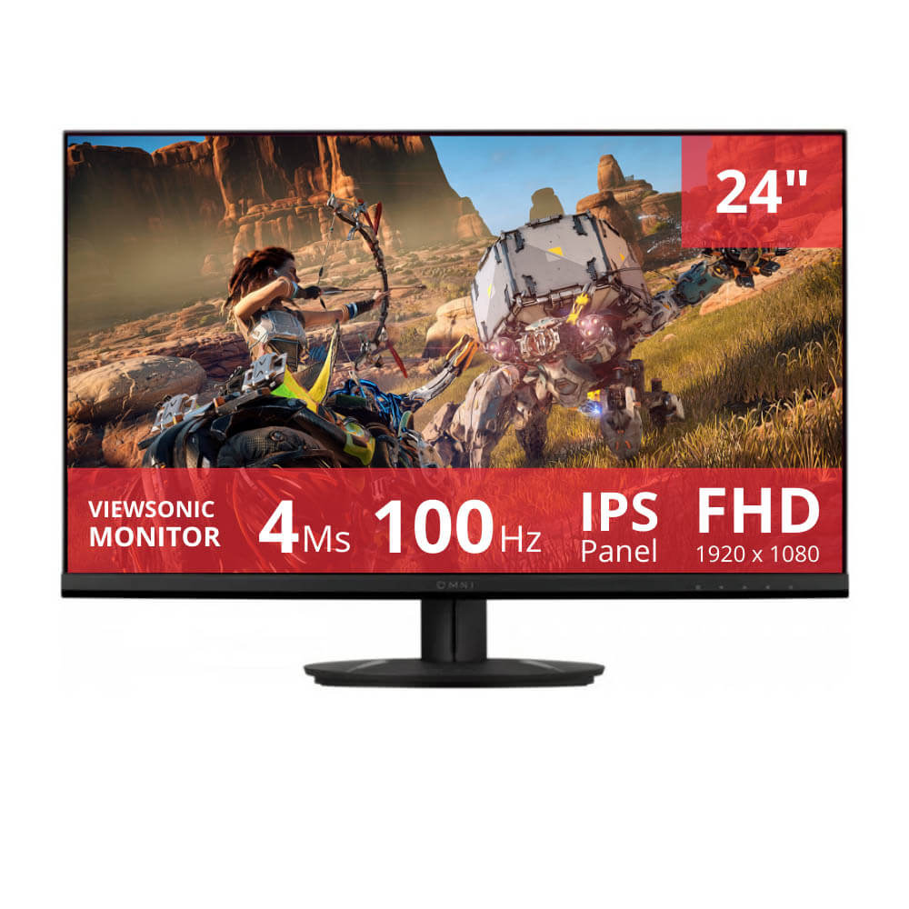 Monitor ViewSonic 24" VX2416 100hz 1ms full hd IPS DisplayPort