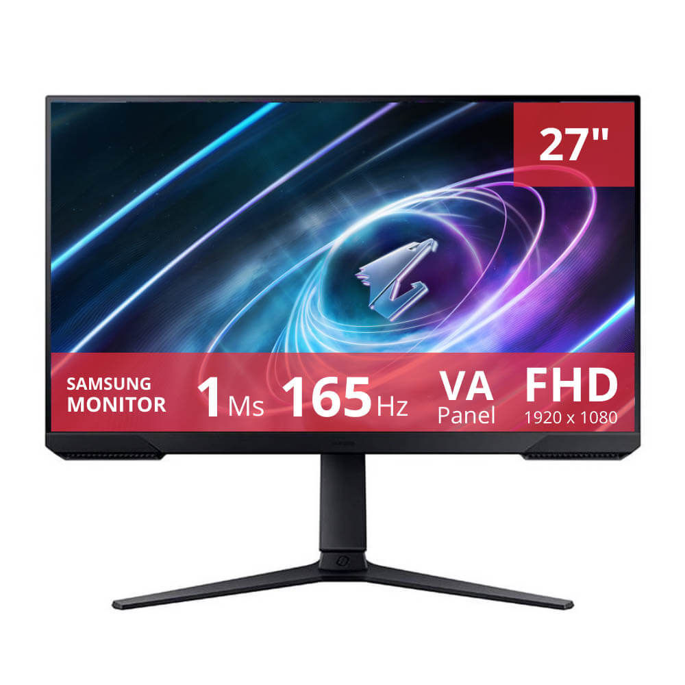 Monitor Samsung 27" LS27AG320NLXPE 165hz 1ms full hd VA HDMI