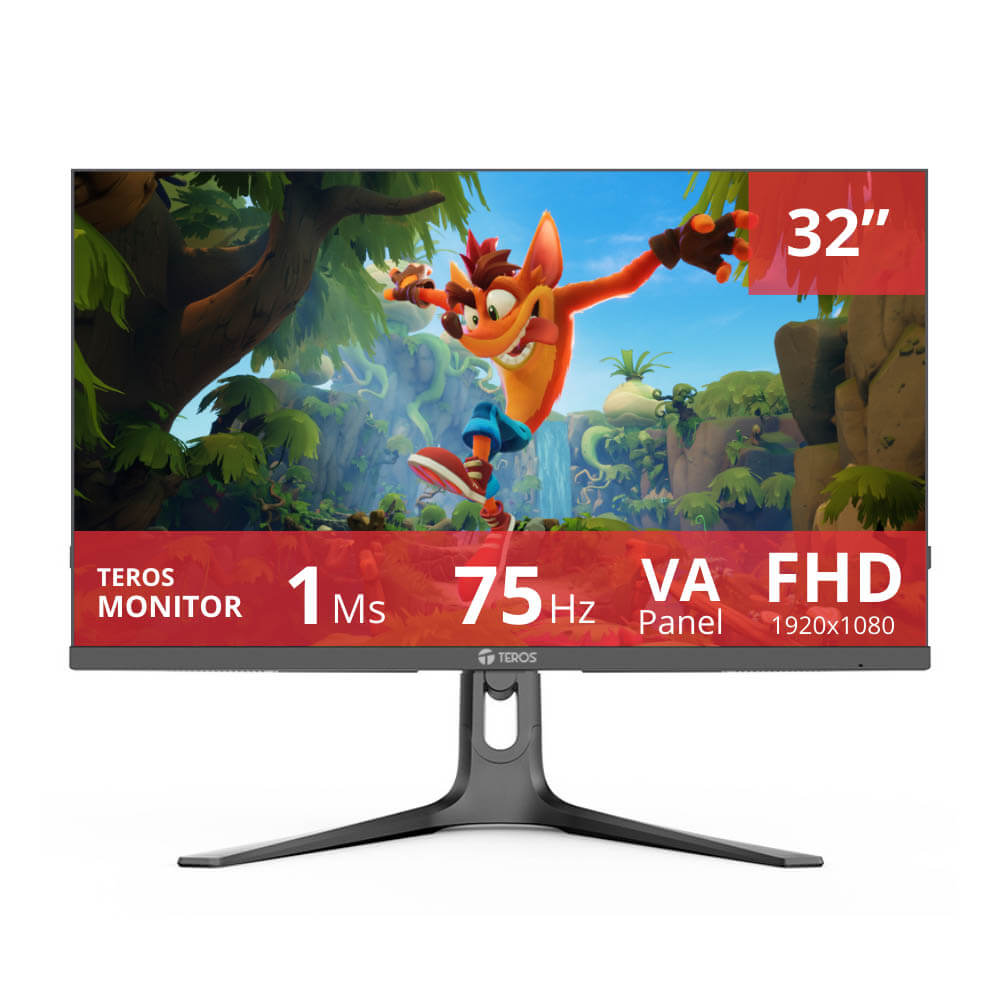 Monitor Teros 32" TE-3250s 75hz 1ms 2K QHD VA HDMI, VGA Gaming