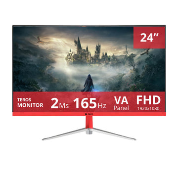 Monitor Curvo Teros 23.8" TE-2471G 165hz 2ms FHD, VA HDMI, DisplayPort