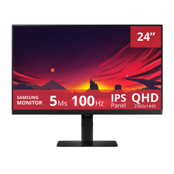 Monitor Samsung LED 24" LS24D600EALXPE 100hz 5ms QHD IPS DisplayPort