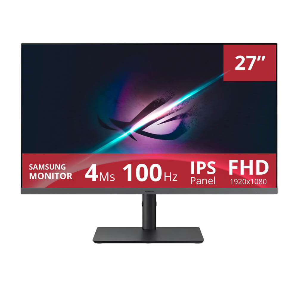 Monitor Curvo Samsung 27" LS27C432GANXZA 100hz 4ms FHD, IPS, HDMI, USB, DP