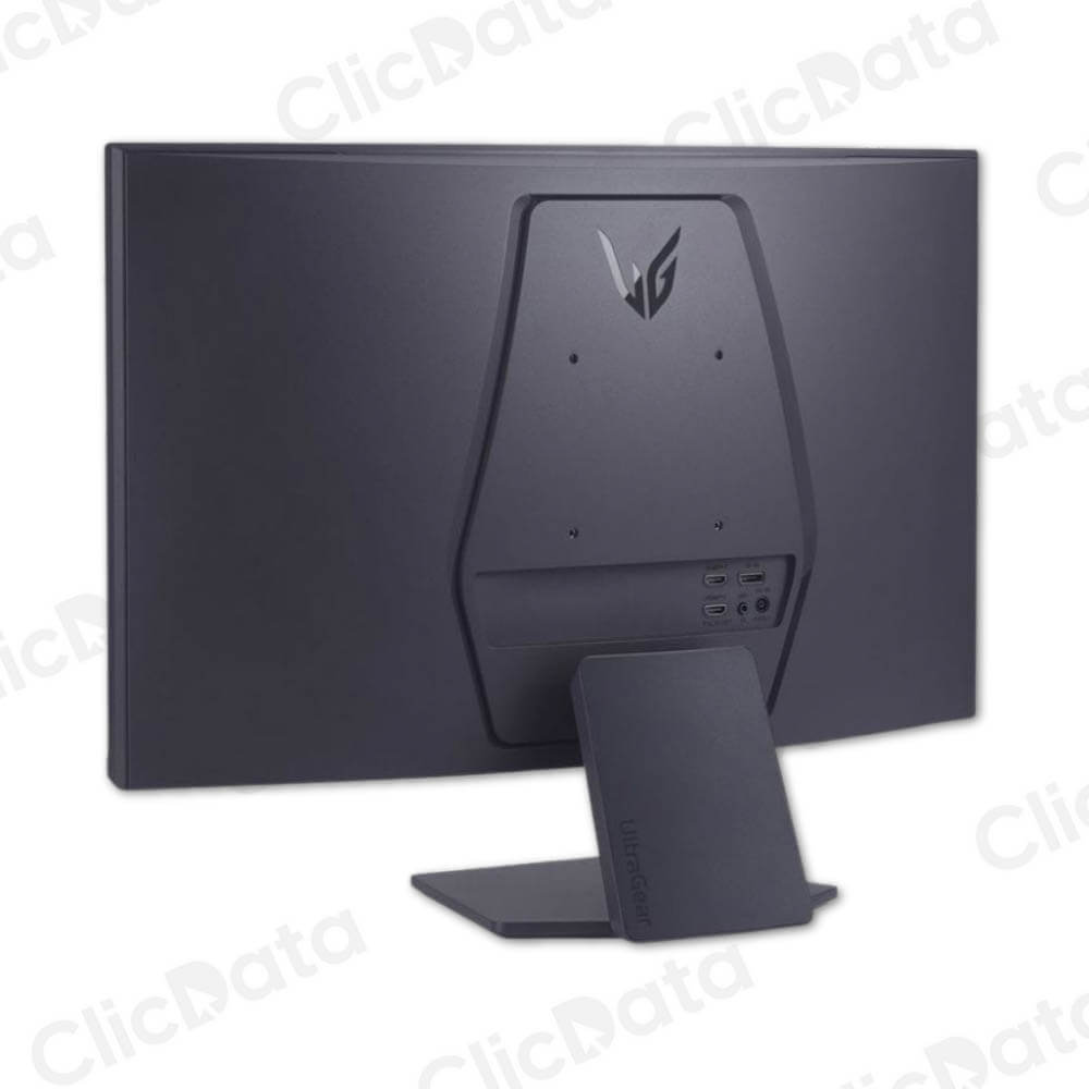 Monitor Curvo LG 32" 32GS60QC-B 180hz 1ms QHD VA HDMI, DP, HP-Out