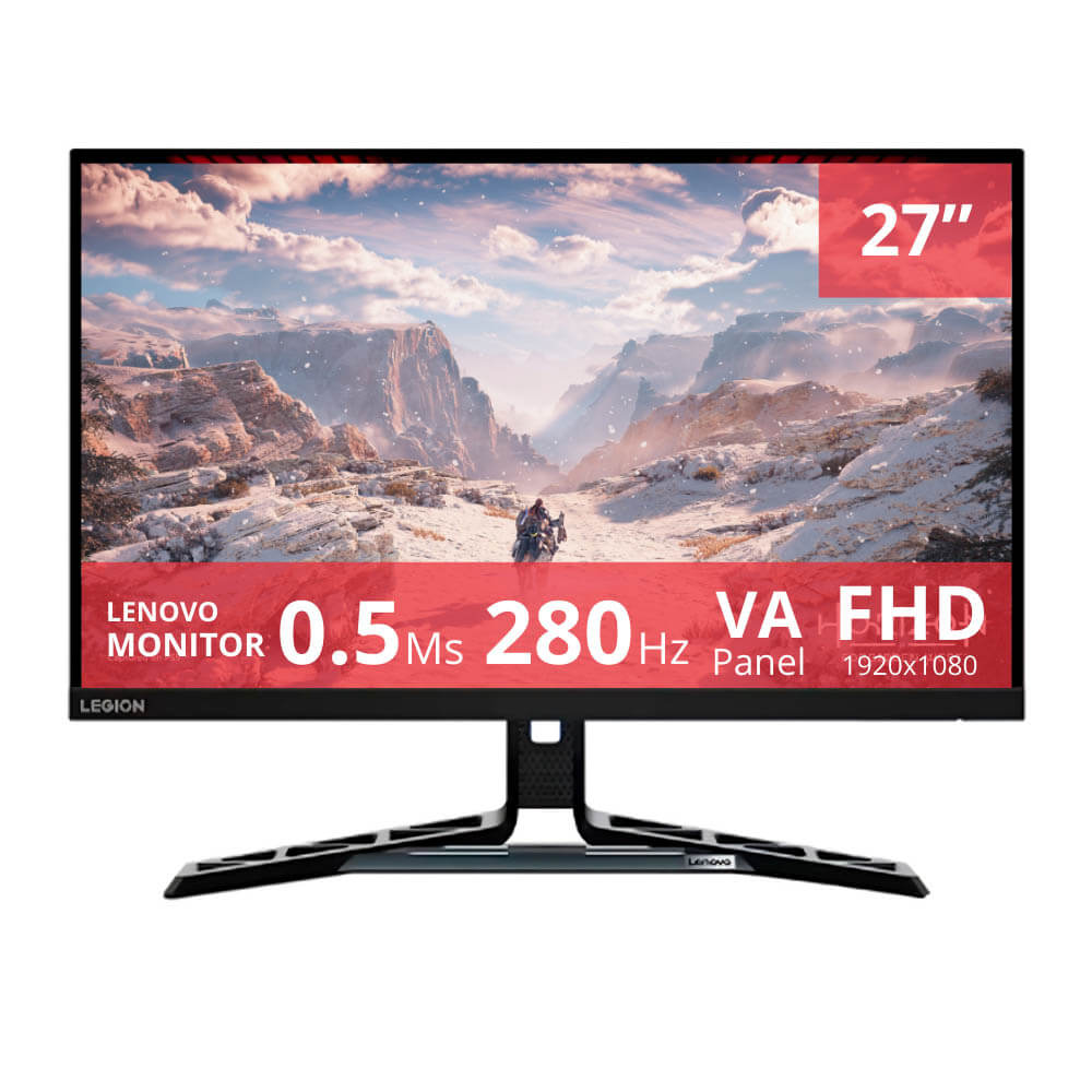 Monitor Lenovo 27" R27FC-30 280hz 0.5ms full Hd WLED VA HDMI, DP