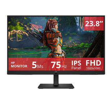 Monitor Hp 23.8" V24i G5 75hz 5ms FHD 1920 X 1080 IPS HDMI, VGA