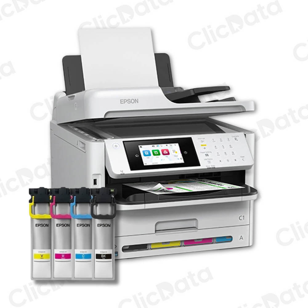 Impresora Epson Wf C5890 Imprime, Escanea, Copia, Fax, LAN, WiFi, USB