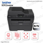 Impresora Brother Dcp-L2540Dw Imprime, copia, escanea, Duplex