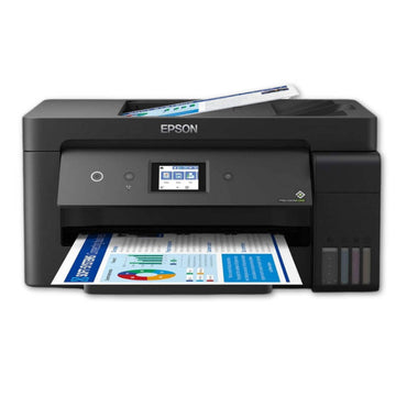 Impresora Epson Ecotank L14150 Imprime, Copia, Escanea, Fax, ADF, A3, WIFI, USB