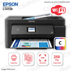 Impresora Epson Ecotank L14150 Imprime, Copia, Escanea, Fax, ADF, A3, WIFI, USB