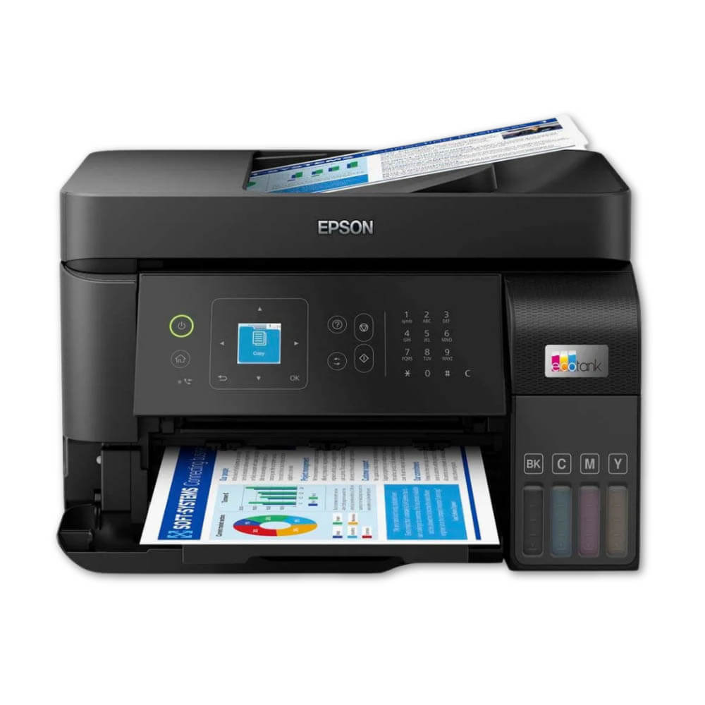 Impresora Epson L5590 Imprime, Escanea, Copia, Fax, USB, LAN, Wi-Fi