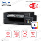 Impresora Brother Dcp T520W Imprime, Copia, Escanea Multifuncional