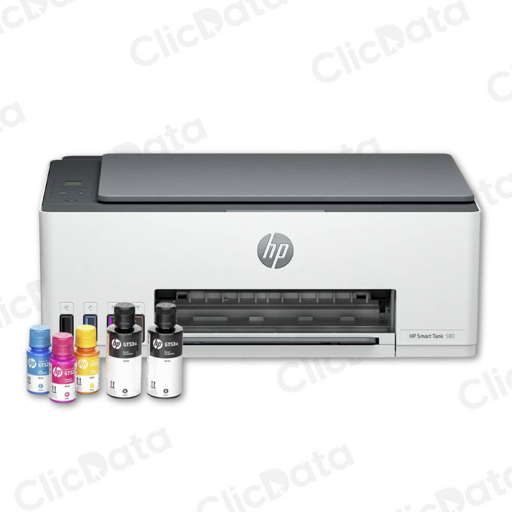 Impresora Hp Smart Tank 580 Imprime, Copia, Escanea, Wifi, Smart App