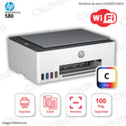 Impresora Hp Smart Tank 580 Imprime, Copia, Escanea, Wifi, Smart App
