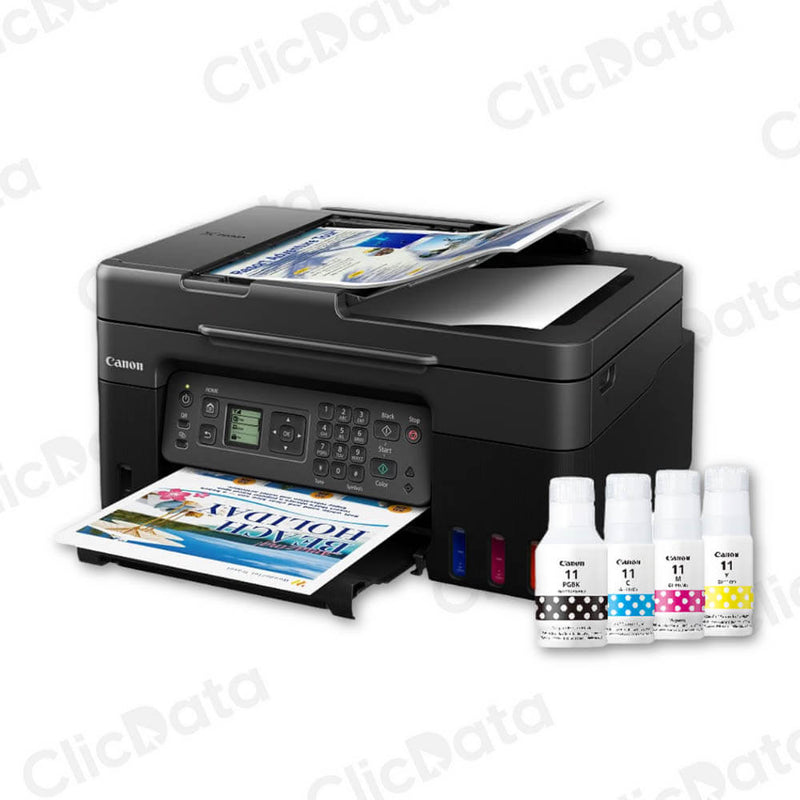 Impresora Canon Pixma G4170 Imprime, Escanea, Copia, ADF, Fax, Wifi, Usb