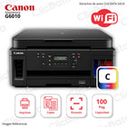 Impresora Canon Pixma G6010 Imprime, Escanea, Copia, Wifi, Duplex