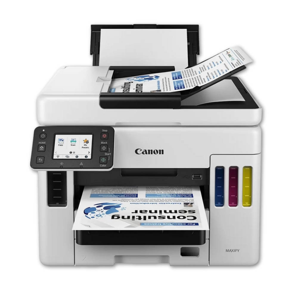 Impresora Canon Maxify Gx7010 Imprime, Escanea, Copia, Fax, ADF Wifi