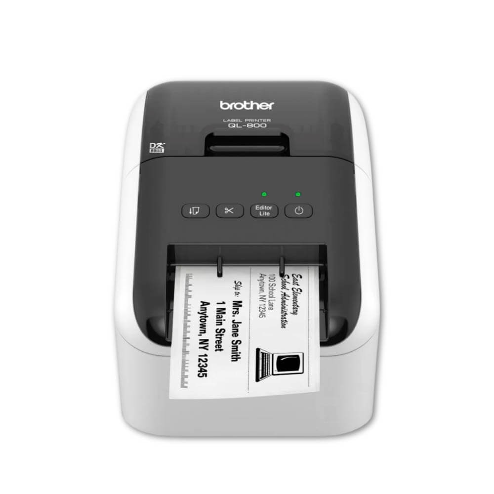 Impresora Brother Etiquetera QL-800 Cortador Automático