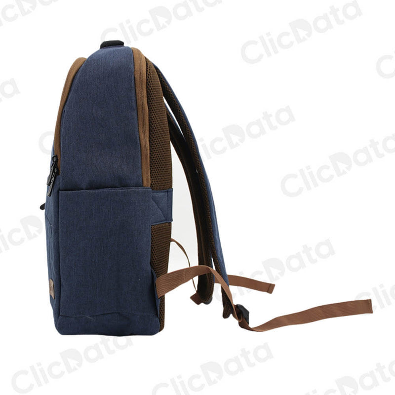 Mochila Teros TE-ACS9022BL Azul Poliéster Almacen. Multipropósito