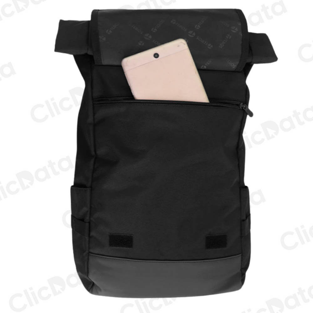 Mochila Teros TE-ACS9018BK Neg. Poliéster Almacen. Multipropósito