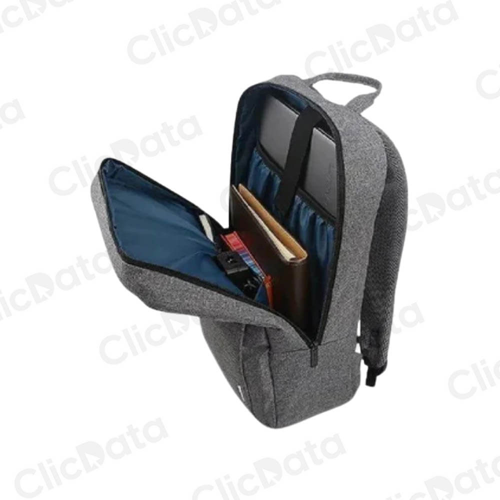 Mochila Lenovo B210, Gris Poliéster Almacen. Multipropósito