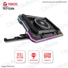 Cooler Teros TE 7133N cooler alta eficiencia Luces RGB