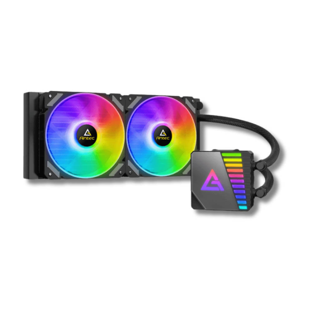 Cooler Antec Liquid Symphony 240 Aluminio, policarbo. Luces RGB