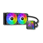 Cooler Antec Liquid Symphony 240 Aluminio, policarbo. Luces RGB