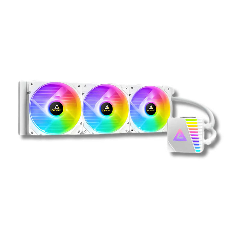 Cooler Antec Symphony 360 White Aluminio, policarbo. liquid ARGB