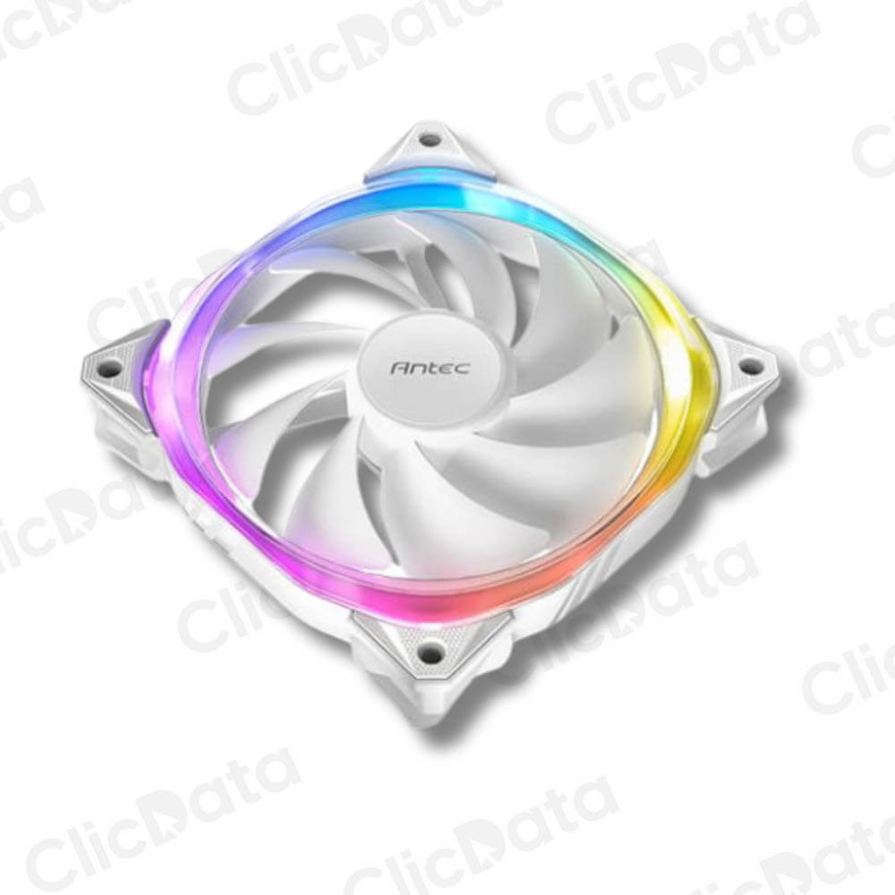 Cooler Antec Neon 12mm Fan White 120mm Ventilador ARGB PWM