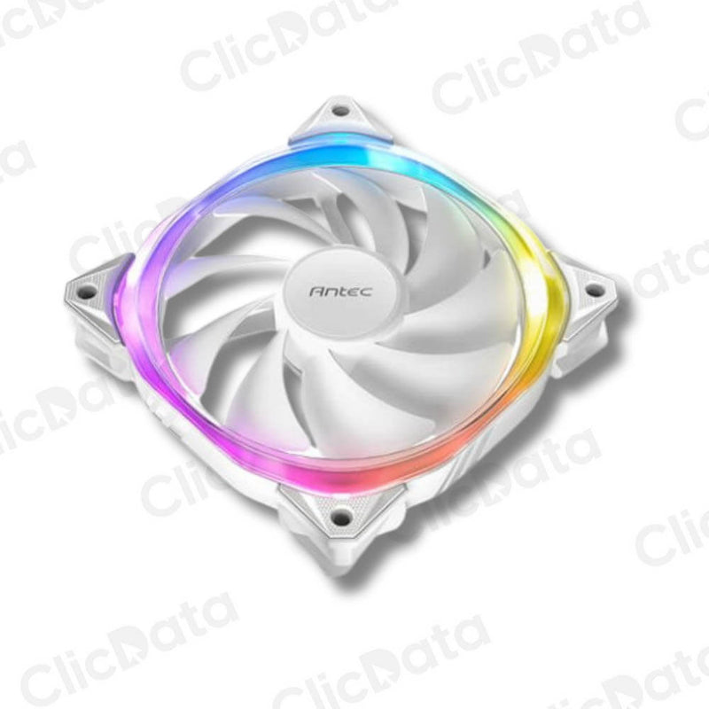 Cooler Antec Neon 12mm Fan White 120mm Ventilador ARGB PWM