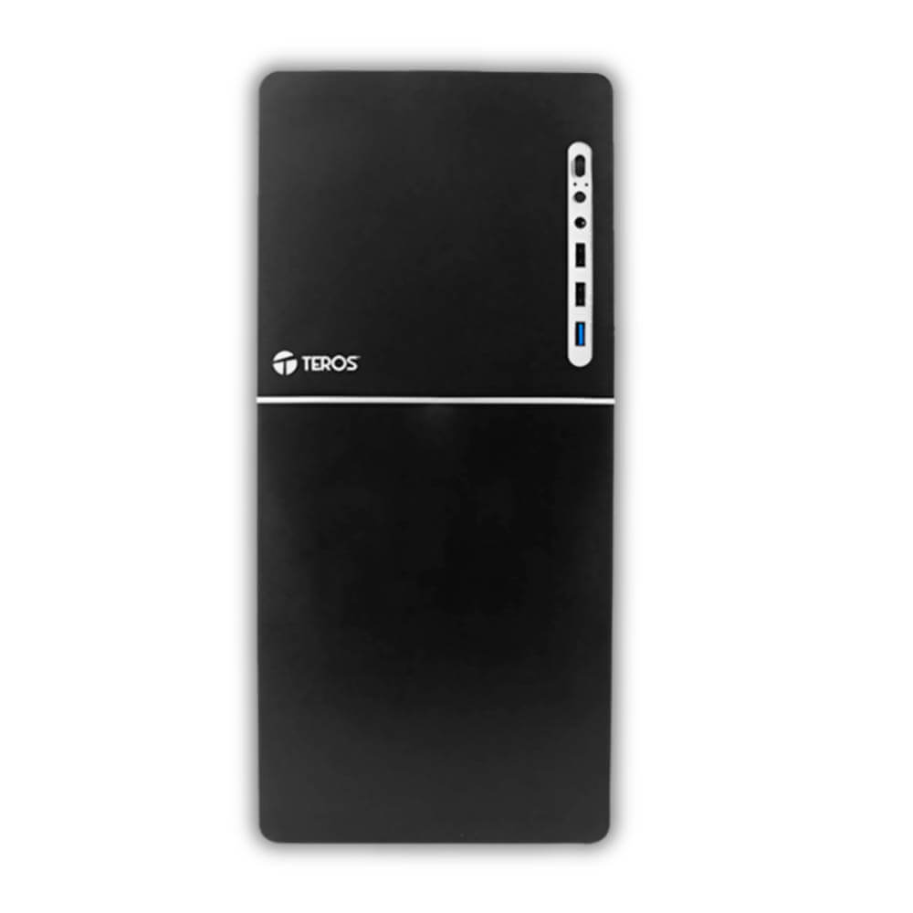 Case Teros TE-1038S Negro ATX 250W USB3.0, 2.0 HD Audio, Micrófono
