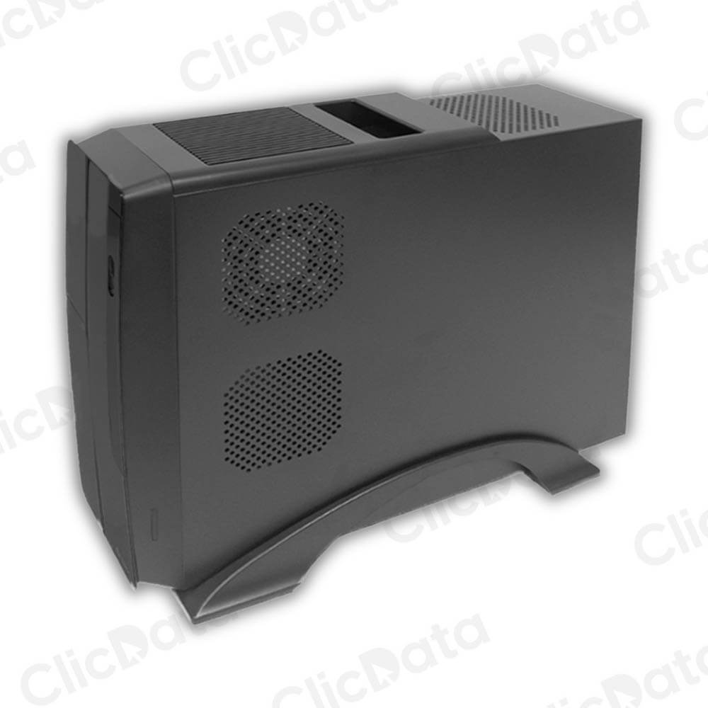 Case Teros TE-1039S Negro Slim 250W USB3.0, Audio DVD, Micrófono
