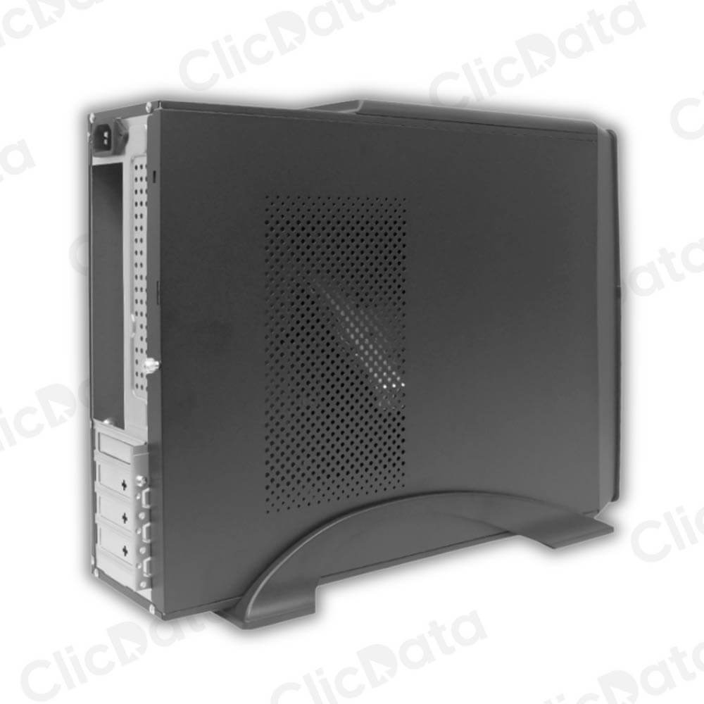 Case Teros TE-1039S Negro Slim 250W USB3.0, Audio DVD, Micrófono