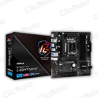 PLACA ASROCK B760M PG LIGHTNING, LGA 1700, DDR5 7200MHz (OC), M.2(PCIe Gen4x4), PCIE 5.0