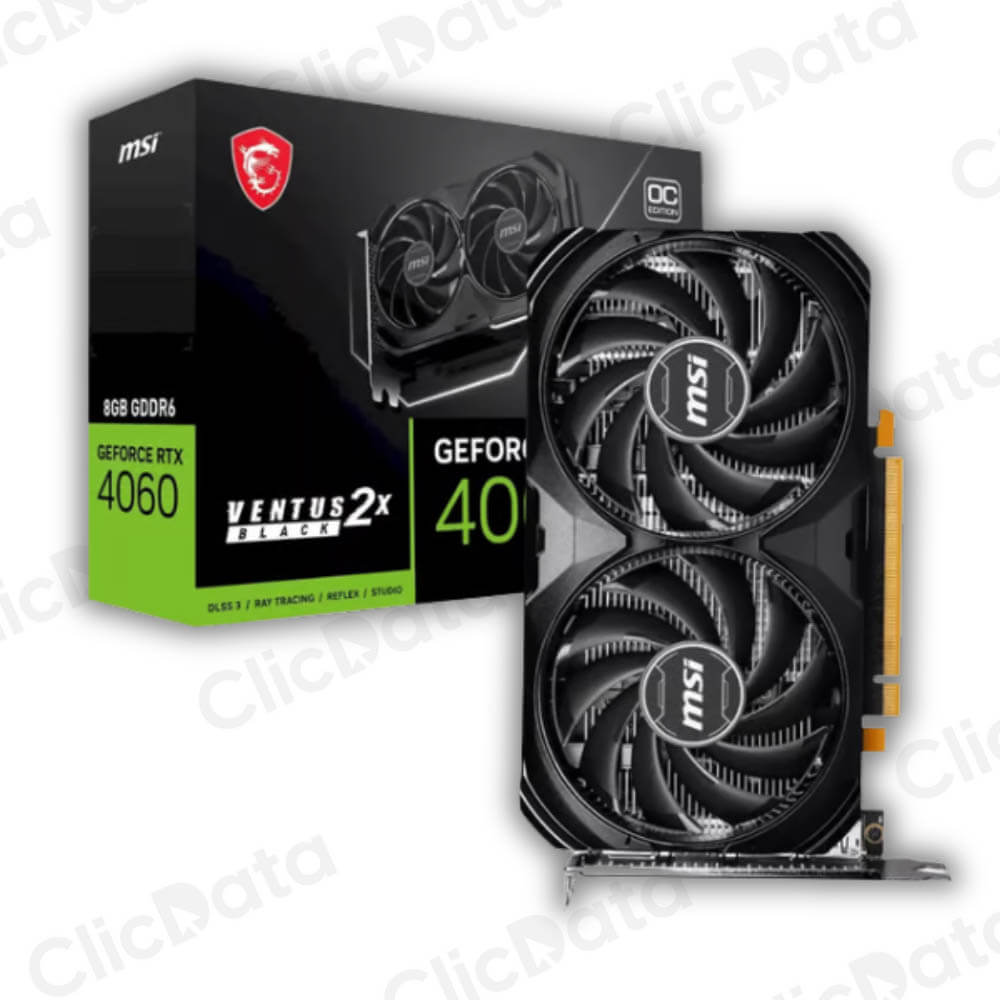 Tarjeta De Video Msi GeForce RTX 4060 Ventus 2X 550W O Superior