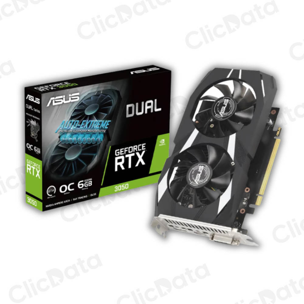 Tarjeta De Video Asus GeForce RTX 3050 Dual OC 550W O Superior